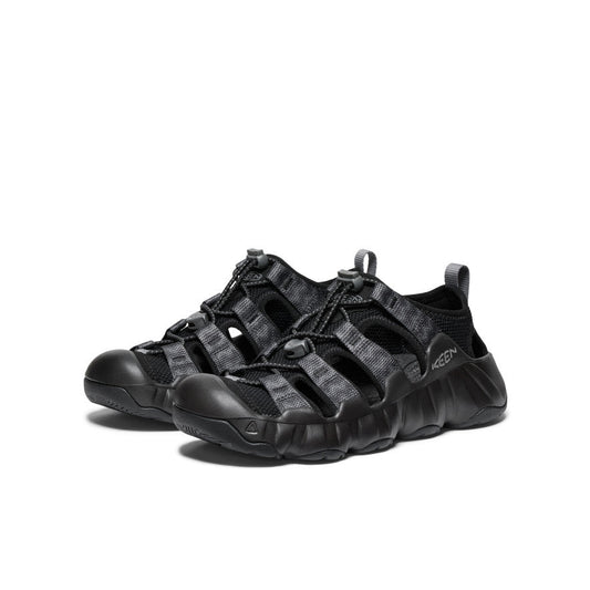 KEEN Hyperport H2 Sandal Women product view 2 — Black/Steel Grey