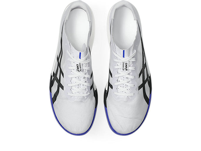 ASICS METASPEED RAY Unisex product view 6 — White/Cobalt Burst
