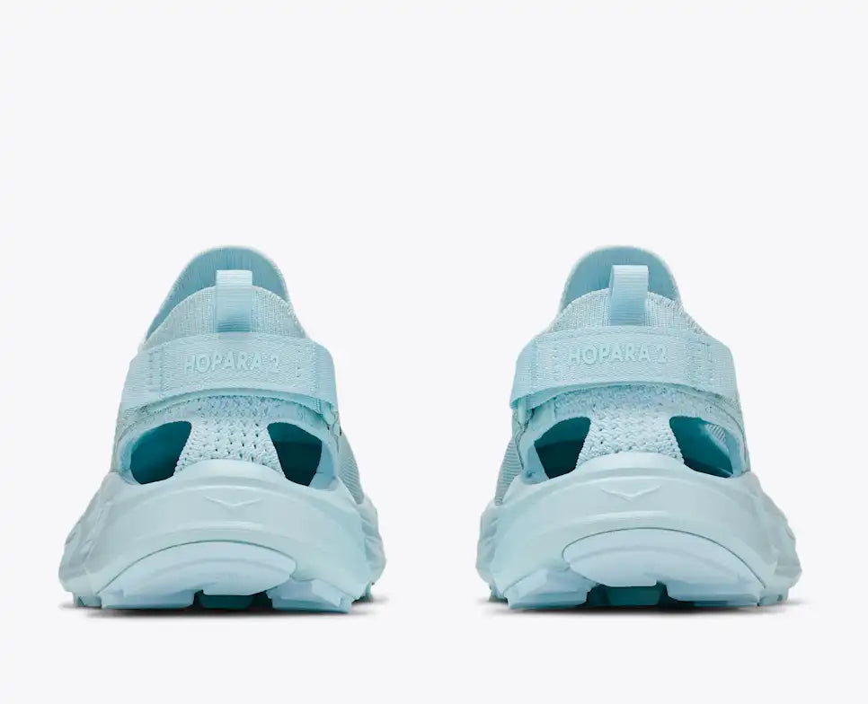 HOKA Hopara 2 Women's product view 5 — Glimmering Blue / Glimmering Blue