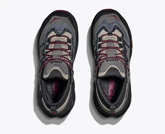 HOKA Elite Terrain System Kaha 3 Low GORE-TEX Unisex product view 2 — Black / Stone Fruit