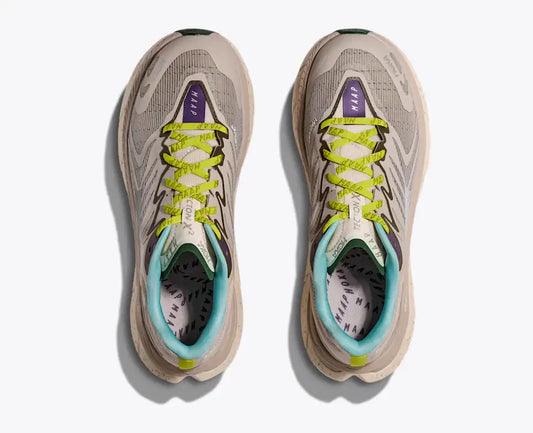 HOKA Tecton X 2 MAAP Unisex product view 2 — Pumice Stone / Limeade