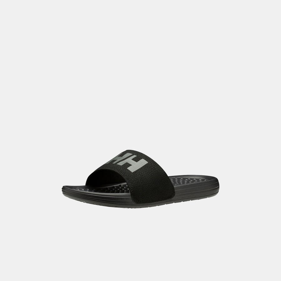 Helly Hansen Men's H/H Slides product view 6 — Black / Gunmetal