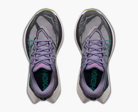 HOKA Rocket X Trail Women's product view 2 — Purple Fog / Hoka Citrus