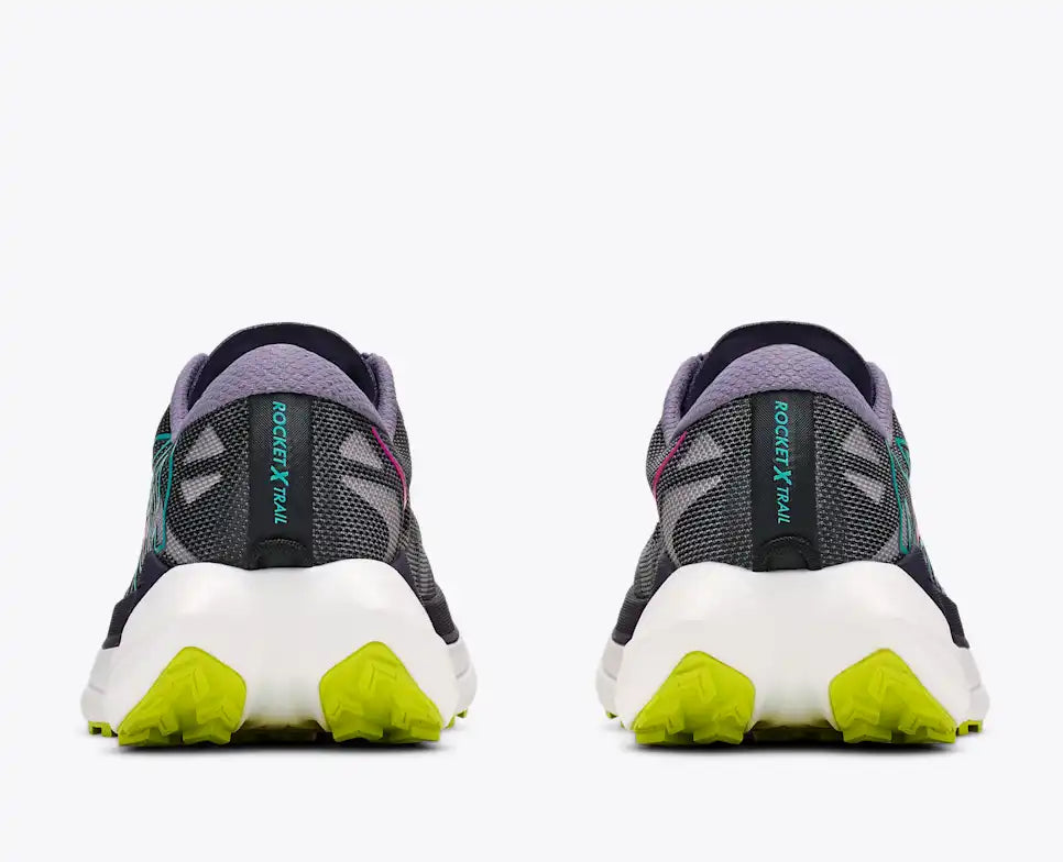 HOKA Rocket X Trail Women's product view 5 — Purple Fog / Hoka Citrus