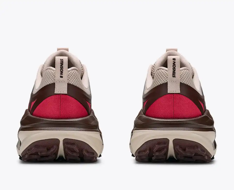 HOKA Stinson 8 Unisex product view 5 — River Rock Grey / Spiced Chocolate