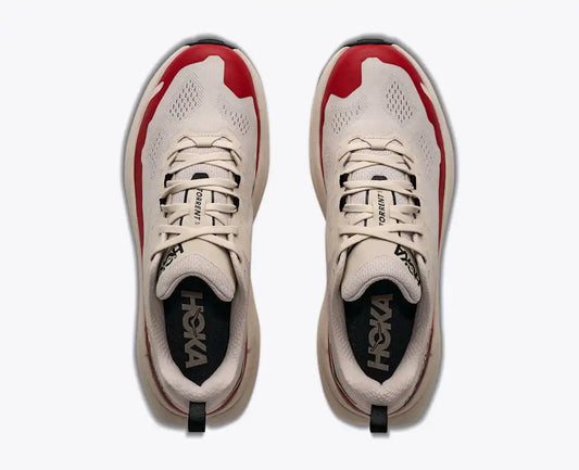 HOKA Torrent 5 Men — River Rock Grey / Red Agate — view 2