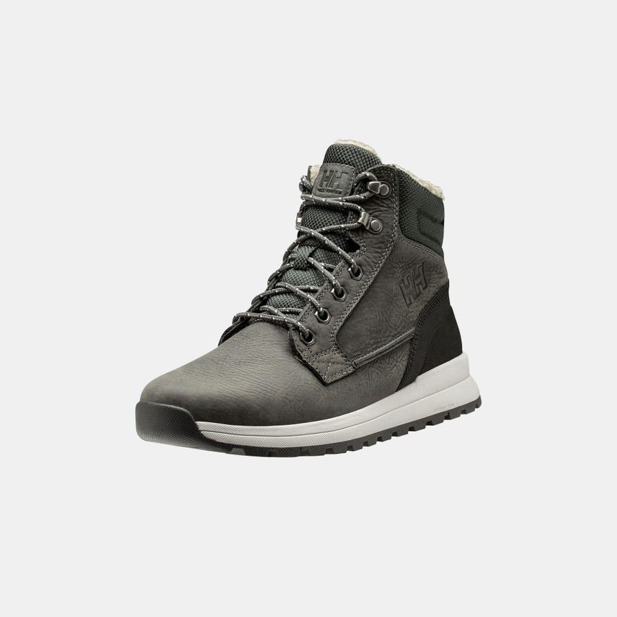 Helly Hansen Men's Kelvin Lx Waterproof Leather Boots product view 6 — Beluga / Mellow Grey