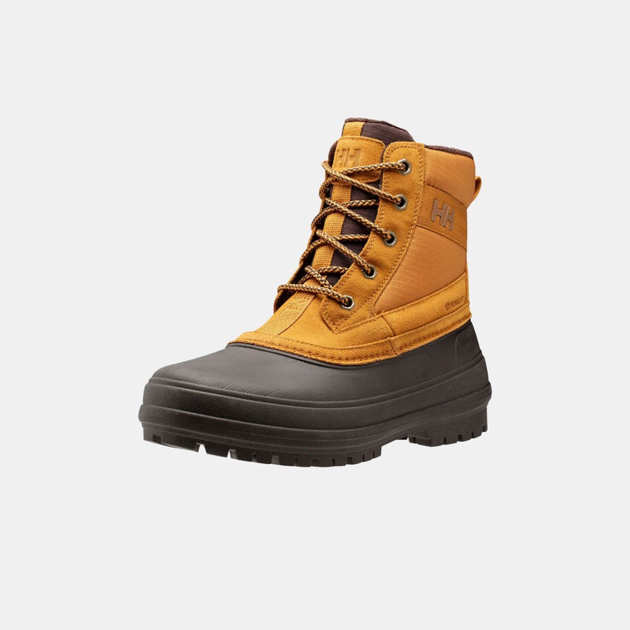 Helly Hansen Men's Fraser Mid Winter Boots product view 6 — Honey Wheat