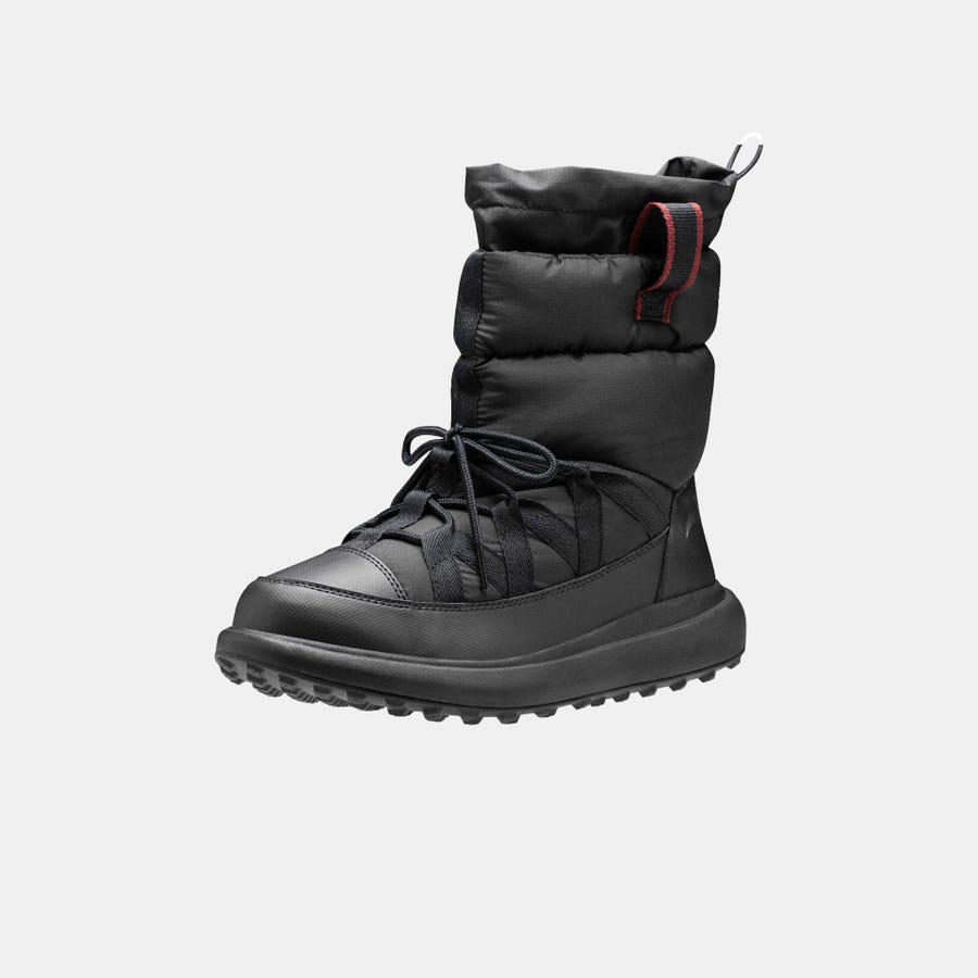 Helly Hansen Men's Monarch Boots product view 6 — Black / Mars Red