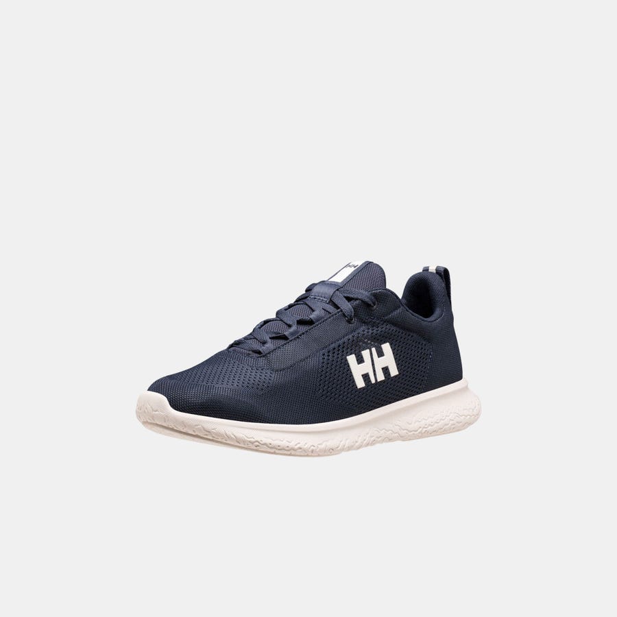 Helly Hansen Men's Crew Light Shoes product view 6 — Navy / White