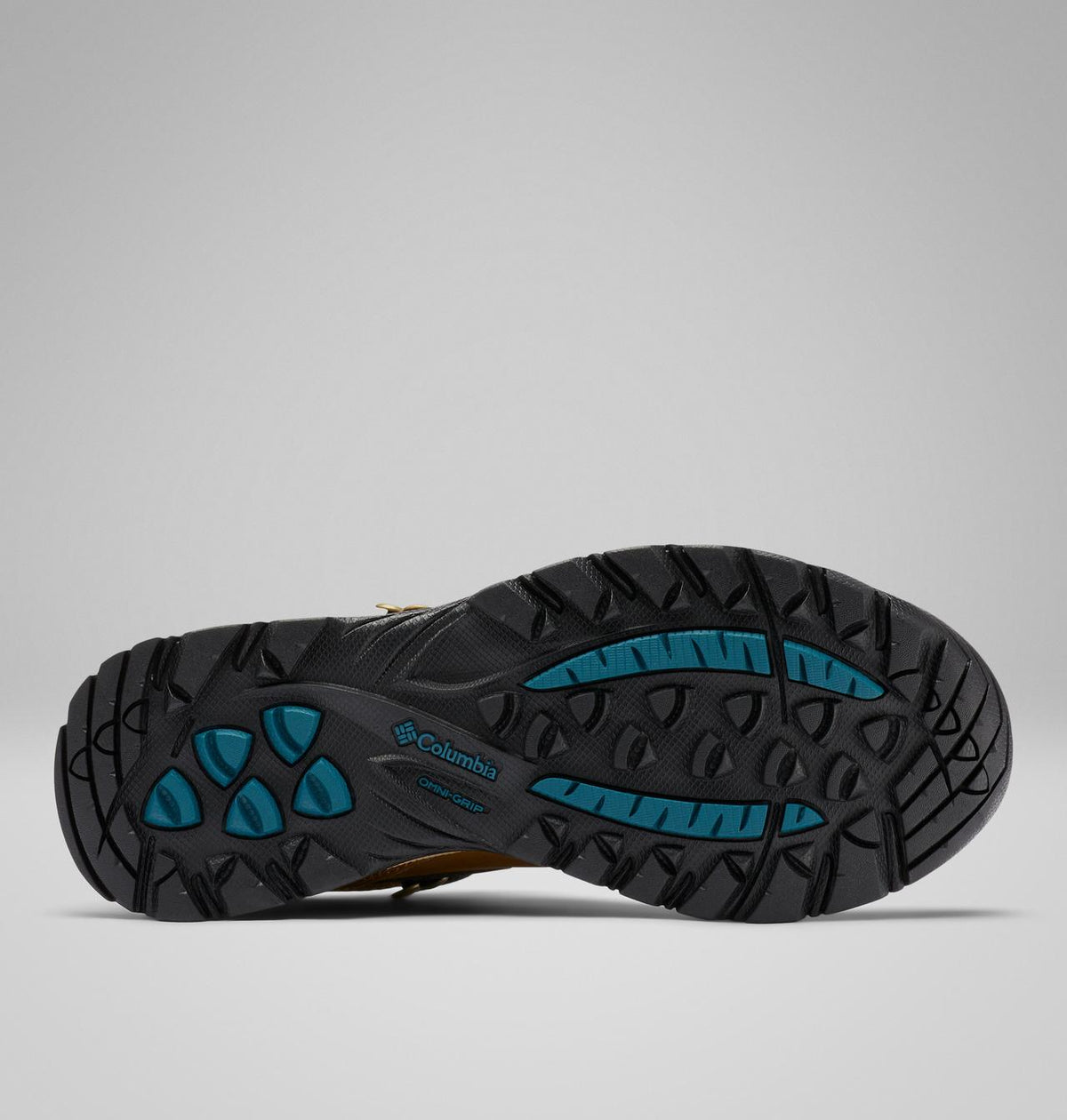 Columbia Newton Ridge Plus Waterproof Hiking Boots Women product view 6 — Elk, River Blue