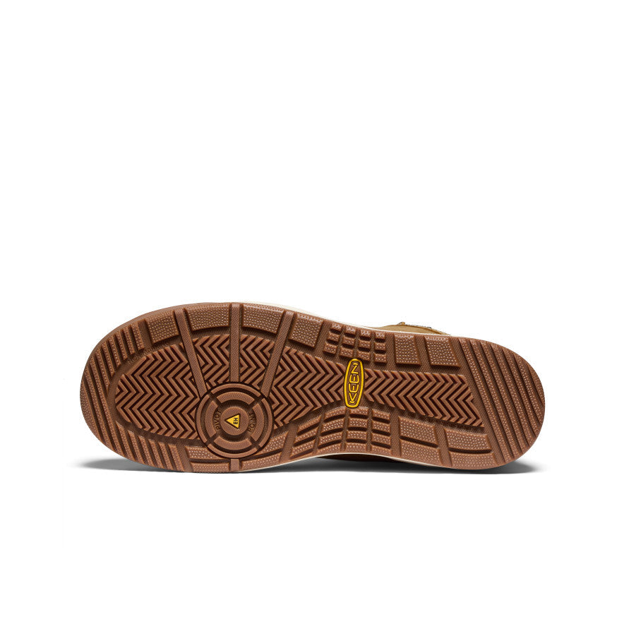 KEEN Gibson Waterproof Work Boot (Carbon Toe) Men product view 6 — Belgian/Gum