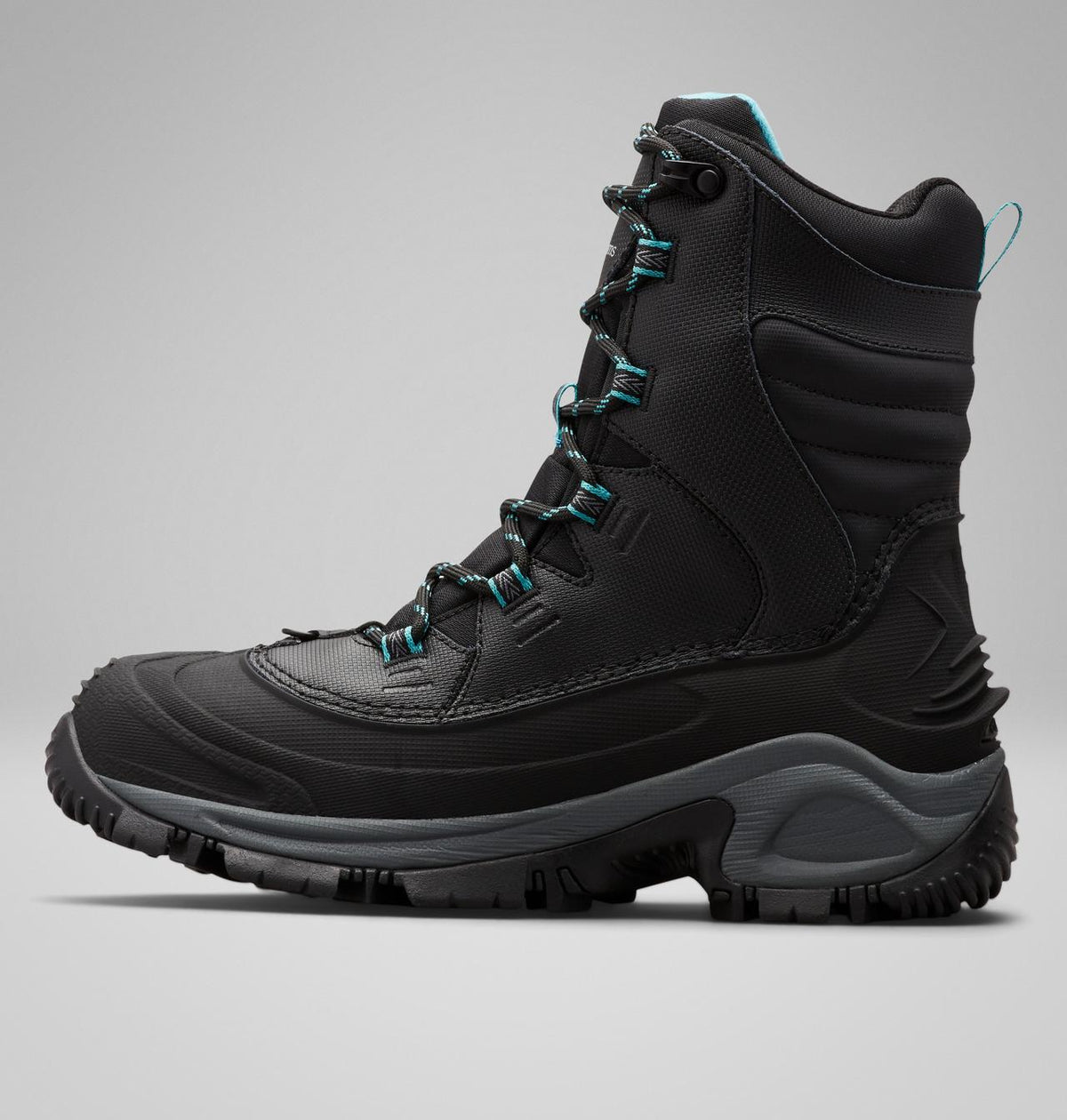 Columbia Bugaboot III Waterproof Snow Boots Women product view 6 — Black, Pacific Rim