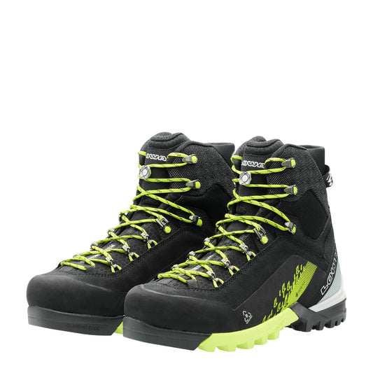 LOWA Cervino GTX MID product view 2 — black/lime