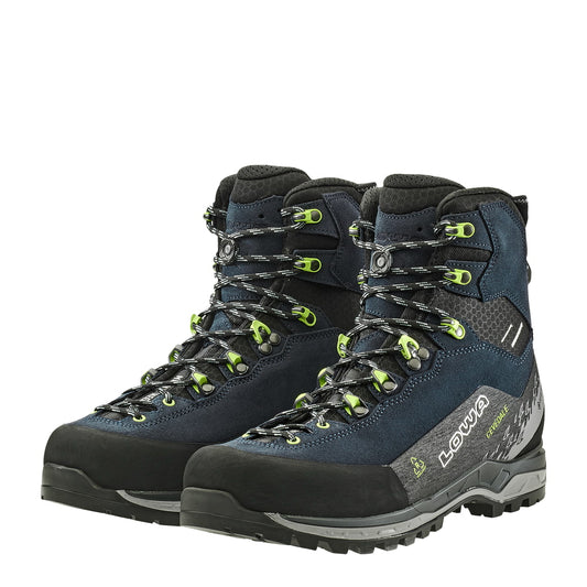 LOWA Cevedale Pro GTX MID product view 2 — navy/lime