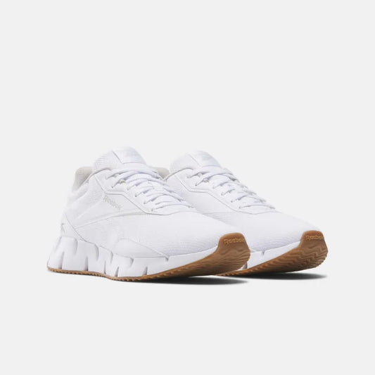 Reebok Zig Dynamica STR Shoes product view 2 — White/White/White