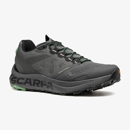 Scarpa Spin Planet Men — Anthracite / Frosty Green — view 2