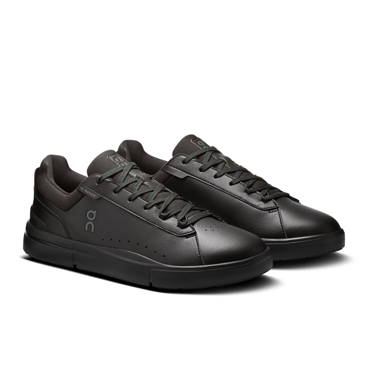 On THE ROGER Advantage Men product view 6 — Black | Black