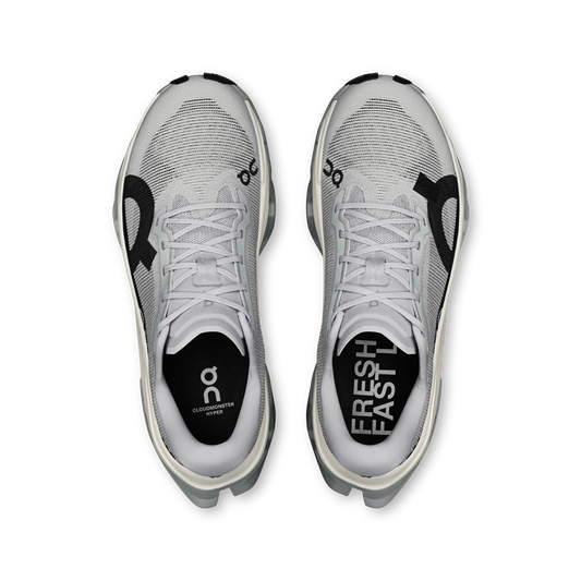 On Cloudmonster 3 Hyper Women product view 2 — Glacier | Black