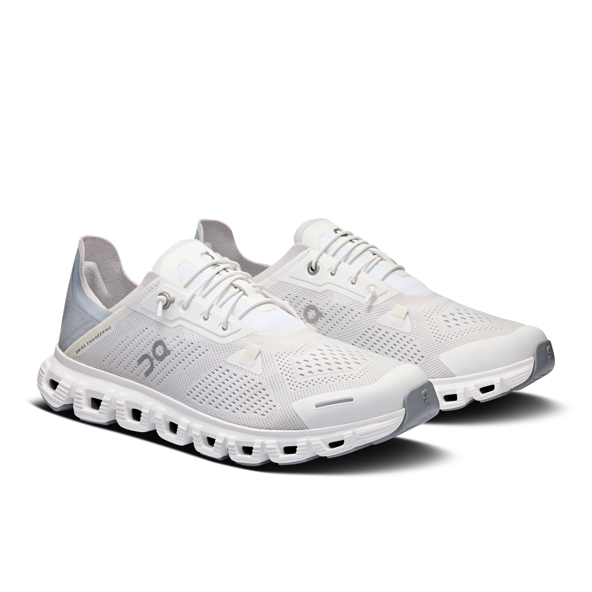 On Cloud 6 Coast Women product view 6 — White | Glacier