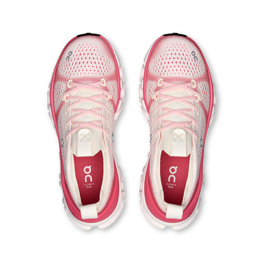On Cloud X Tempo Women product view 2 — Ivory | Camellia