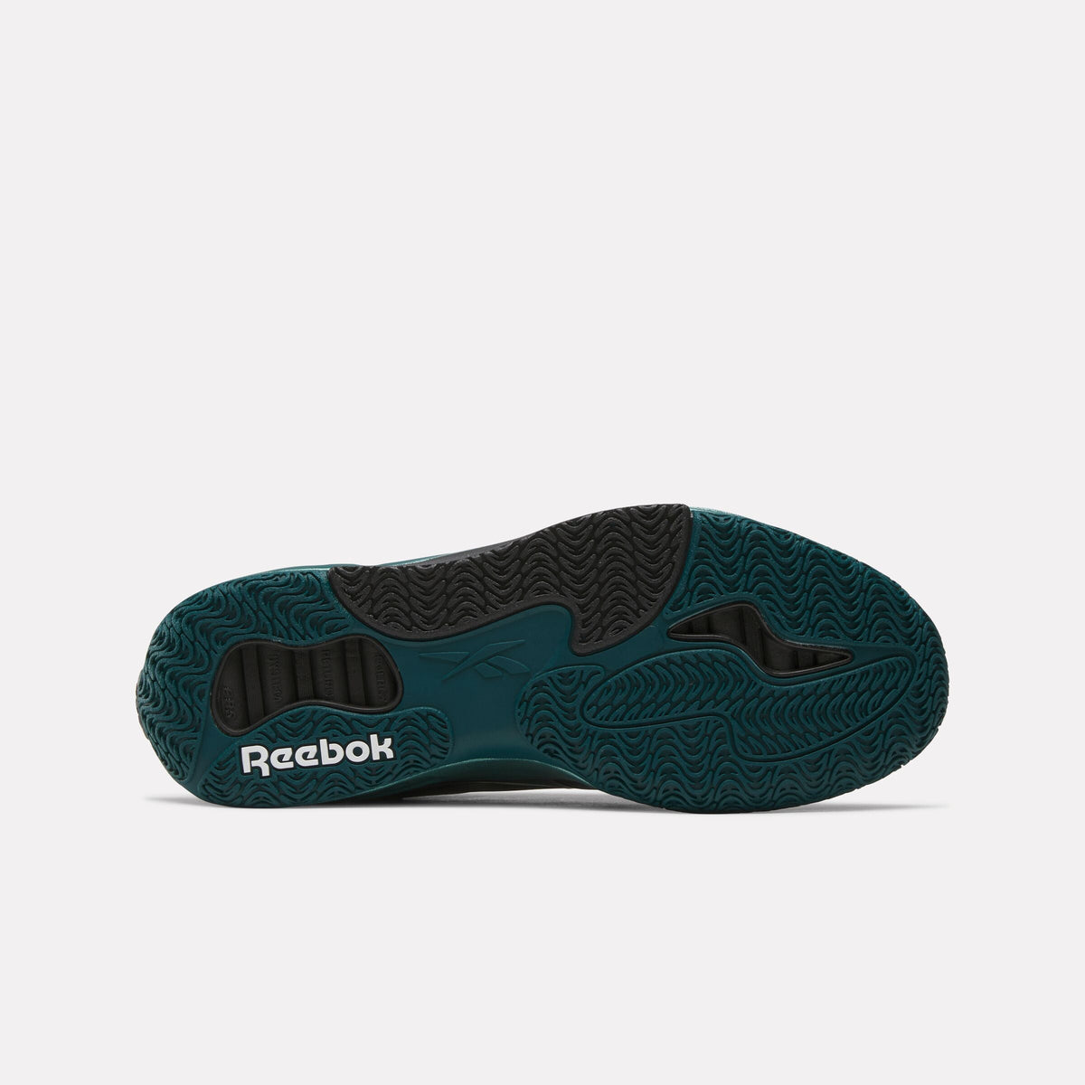 Reebok Engine A Basketball Shoes product view 5 — Metal Green/Metal Green/Black
