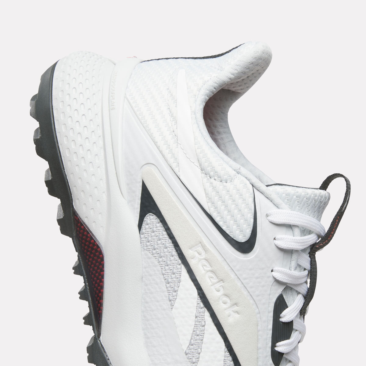 Reebok Nano Golf Shoes product view 6 — Pearl Grey/ Black