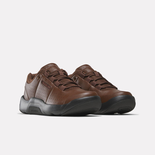 Reebok DMX Comfort + Classic Walking Shoes product view 2 — FORMAL BROWN/FORMAL BROWN/BLACK