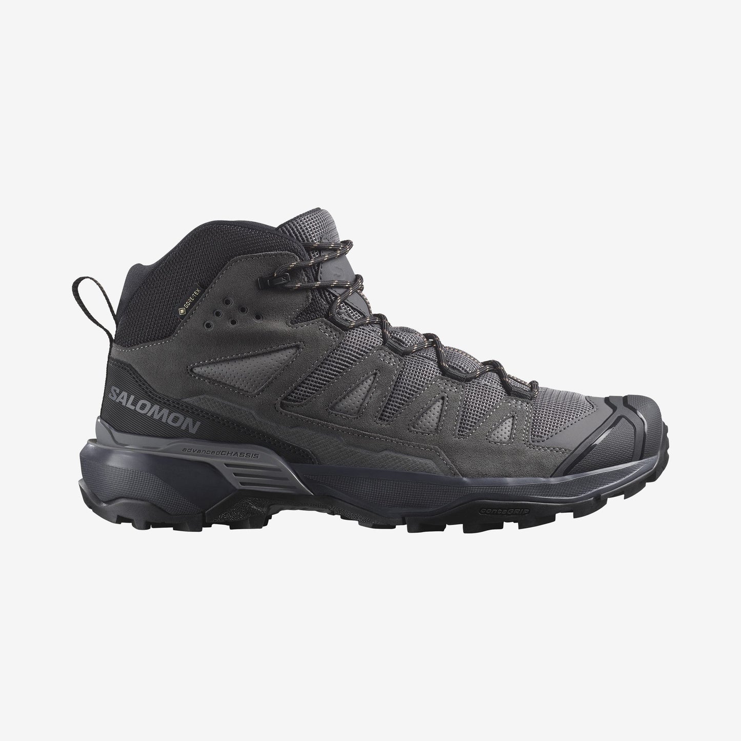 Salomon X Ultra 360 Leather Mid GORE-TEX Men - View 1 - Gray