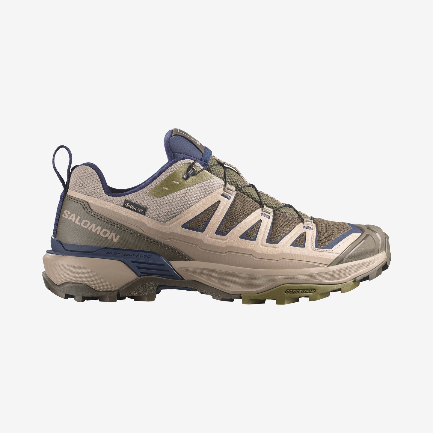 Salomon X Ultra 360 Edge GORE-TEX Men - Brown (Olive Night / Silver Sage / Maritime Blue)