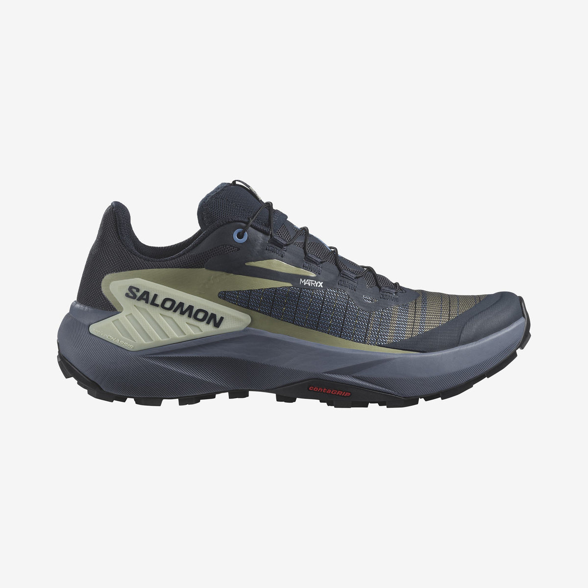 Salomon Genesis Women - View 1 - Carbon / Grisaille / Aloe Wash