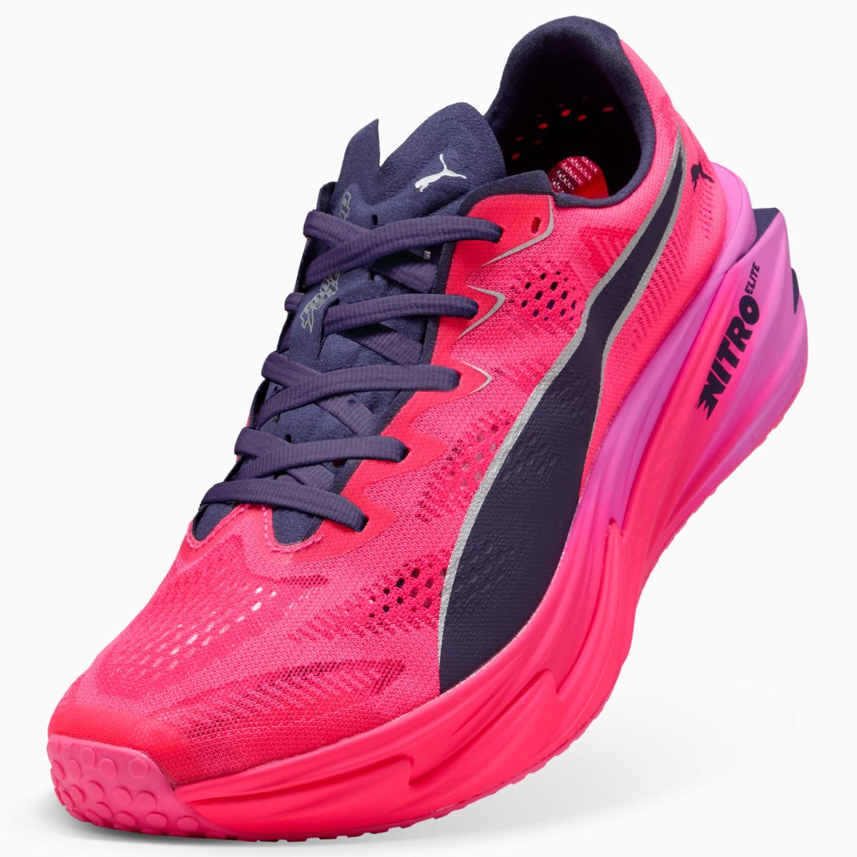 PUMA x HYROX Deviate NITRO™ Elite 4 Shoes Men product view 6 — Pure Pink-Electric Orchid-Deep Plum