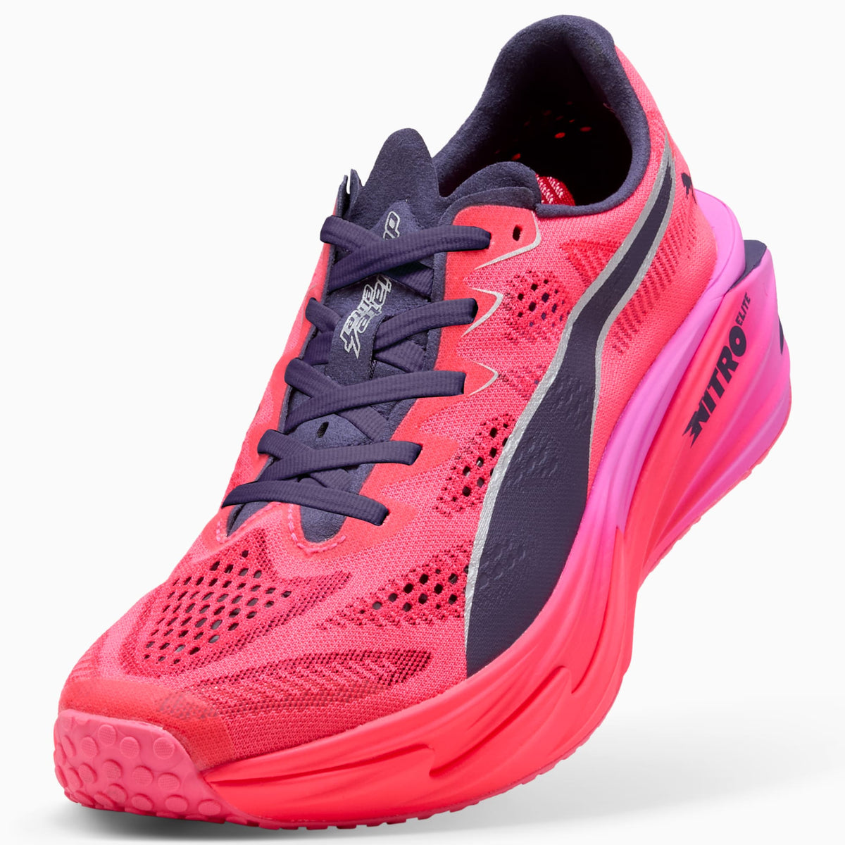 PUMA x HYROX Deviate NITRO™ Elite 4 Shoes Women product view 6 — Pure Pink-Electric Orchid-Deep Plum
