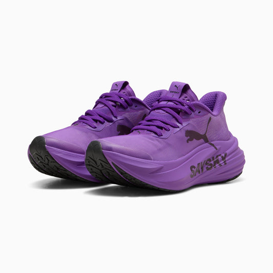 PUMA x SAYSKY MagMax NITRO™ 2 Running Shoes Women product view 2 — Ultra Purple-PUMA Black