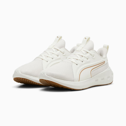 PUMA SOFTRIDE Carson Running Shoes product view 2 — Warm White-PUMA Gold