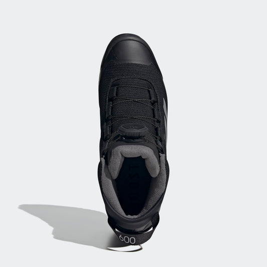 Adidas Terrex Conrax BOA RAIN.RDY Hiking Shoes Men - Top Portrait View - Core Black / Grey Three / Grey Five