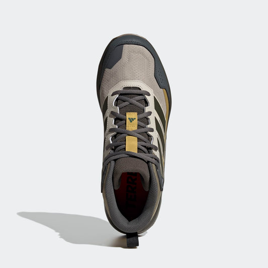 Adidas Terrex Eastrail 3 Mid Climaproof Hiking Shoes Men - Top Portrait View - Light Brown / Shadow Olive / Olive Strata