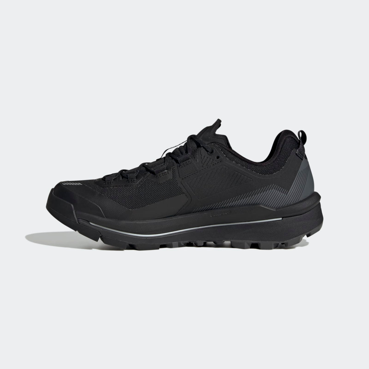Adidas Terrex Skychaser Tech GORE-TEX Hiking Shoes IH1090 - Side Medial Center View - Core Black / Grey One / Grey Five