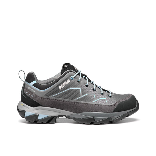 Asolo Acadia GTX – Women's product view 2 — GRAPHITE / SKY BLUE