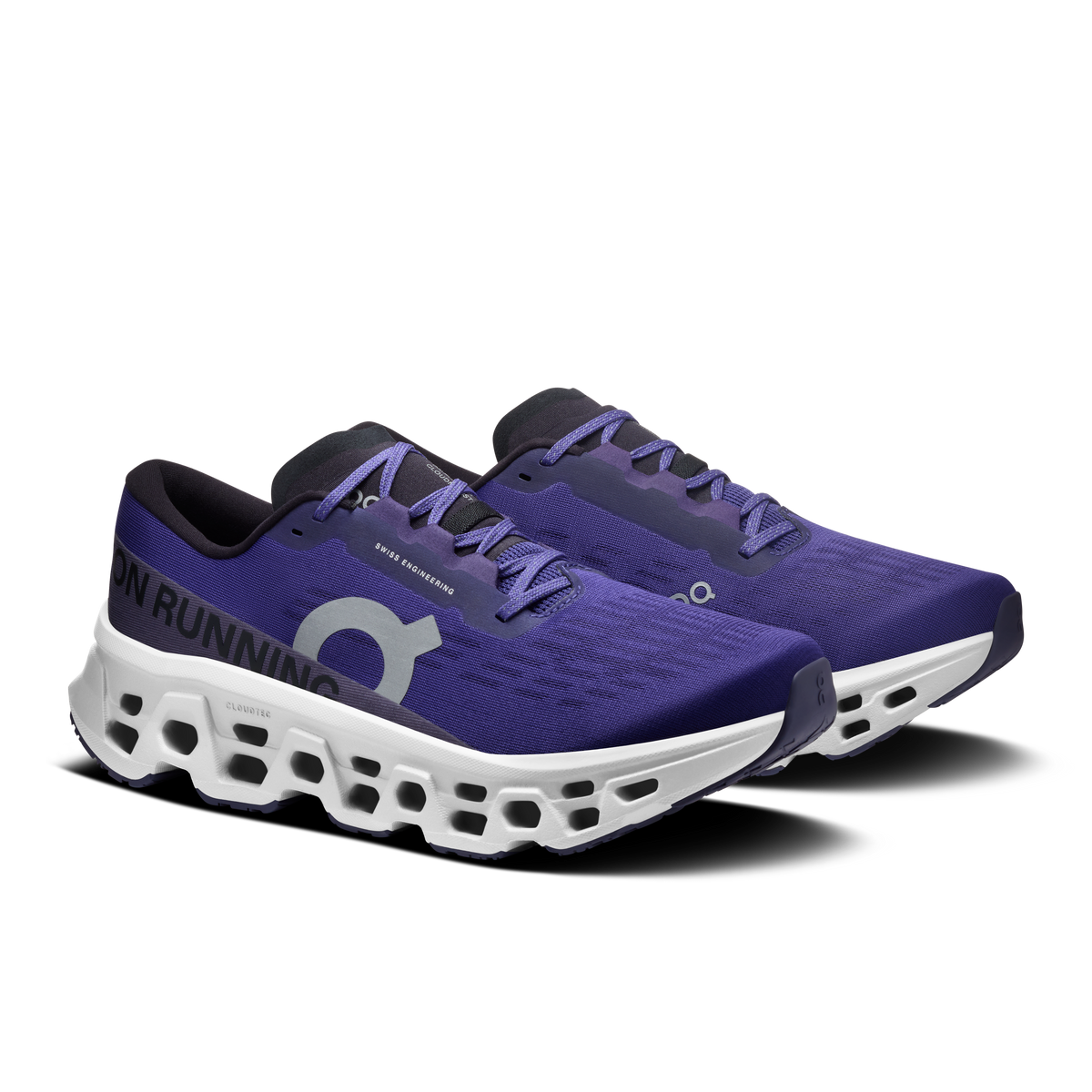 On Cloudmonster 3 Men product view 6 — Twilight | White