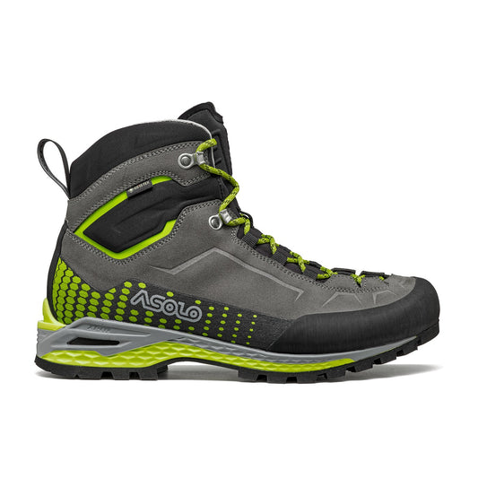 Asolo Freney EVO Mid LTH GV – Men's product view 2 — GRAPHITE / GREEN LIME