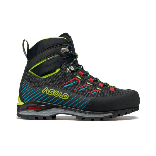 Asolo Freney Light Mid EVO GV – Men's product view 2 — BLACK / LIME GREEN