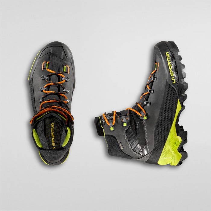 La Sportiva Aequilibrium LT GTX Men product view 6 — Carbon/Lime Punch