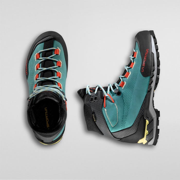 La Sportiva Trango Tech Leather Woman GTX product view 6 — Juniper/Zest