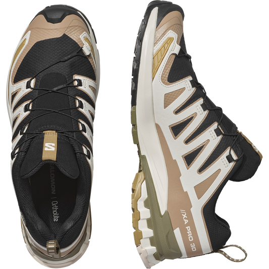 Salomon XA Pro 3D V9 GORE-TEX Men product view 2 — Black / Kelp / Vanilla Ice