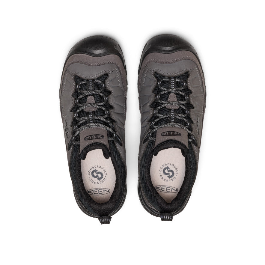 KEEN Targhee IV Waterproof Hiking Shoe Men product view 4 — Magnet/Black