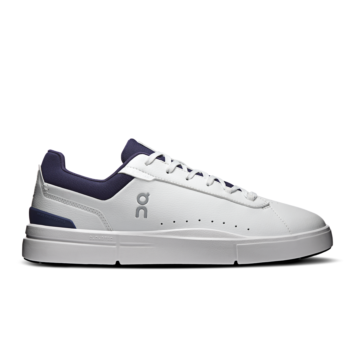 On THE ROGER Advantage Men product view 1 — White | Midnight