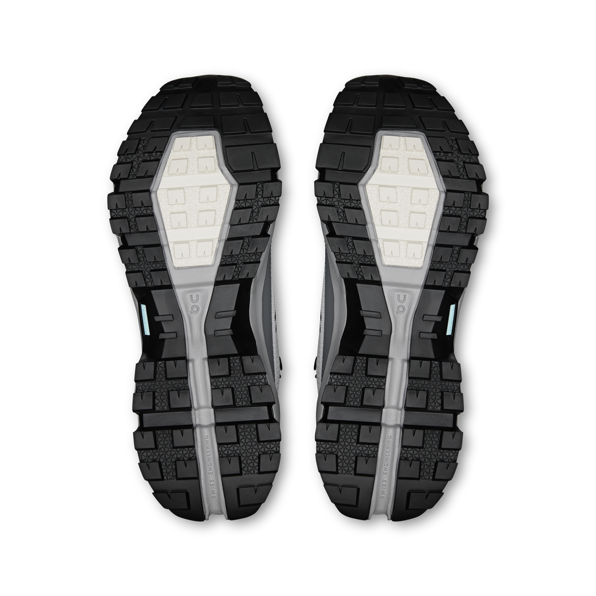 On Cloudrock Mid Waterproof Men product view 3 — Glacier | Alloy