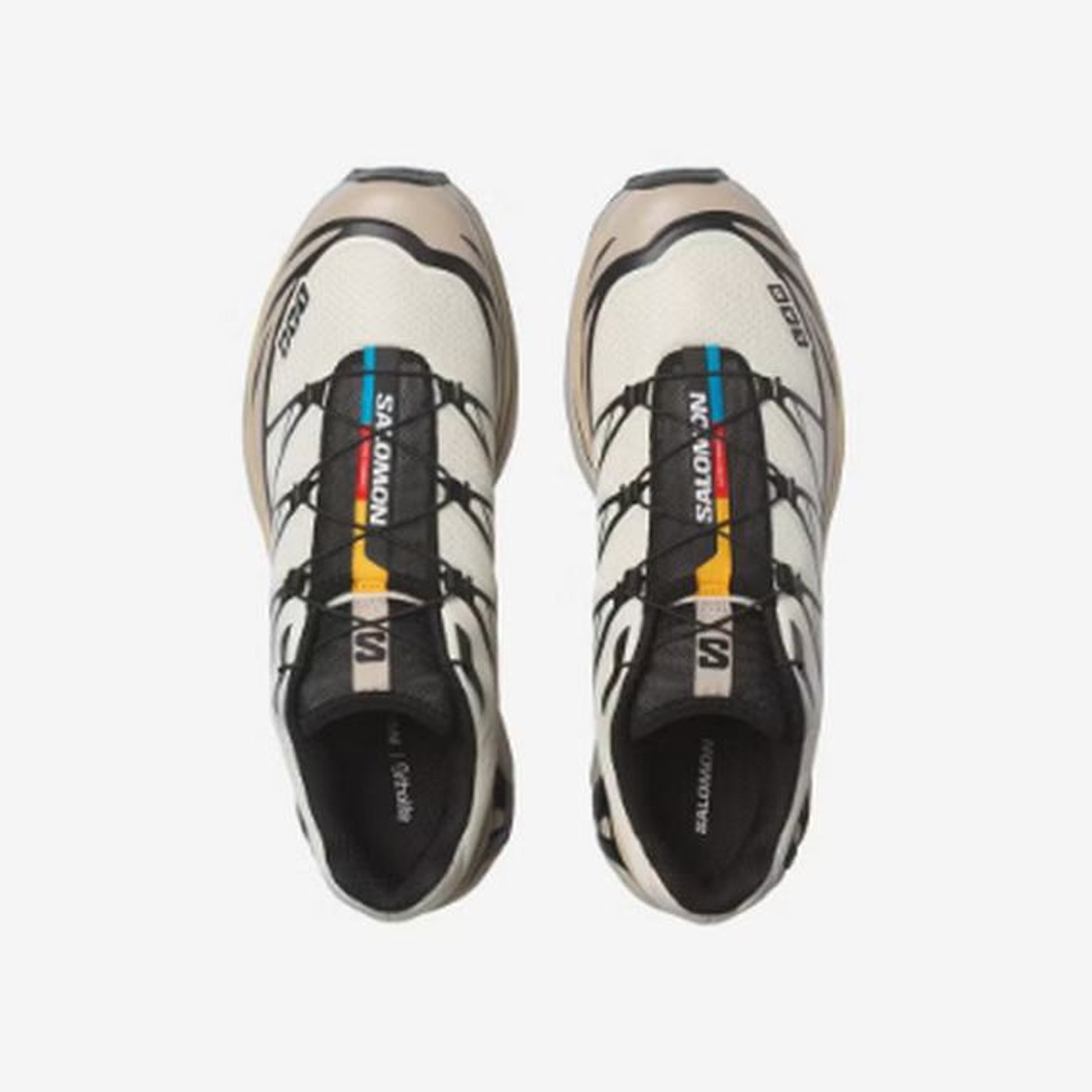 Salomon XT-6 - top or pair view - Beige