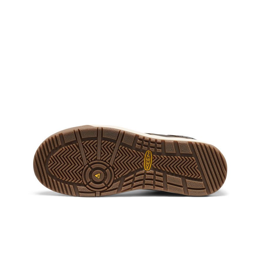 KEEN Gibson Waterproof Work Boot (Carbon Toe) Men product view 6 — Cascade Brown/Gum
